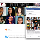 Example of a social share of a featured post